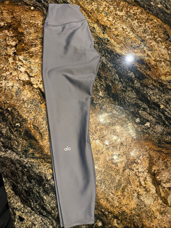 ALO Yoga Pants - ALO Yoga Women's Gray High-Waist Leggings